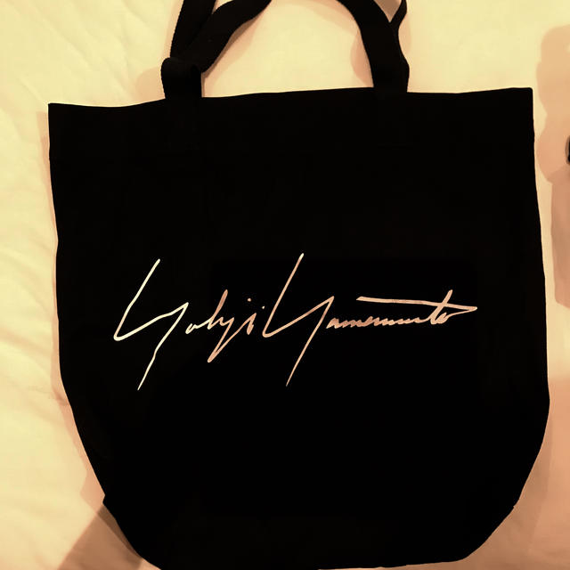 Yohji Yamamoto(ヨウジヤマモト)のyohji yamamoto ヨージヤマモト　バッグ　黒 メンズのバッグ(トートバッグ)の商品写真