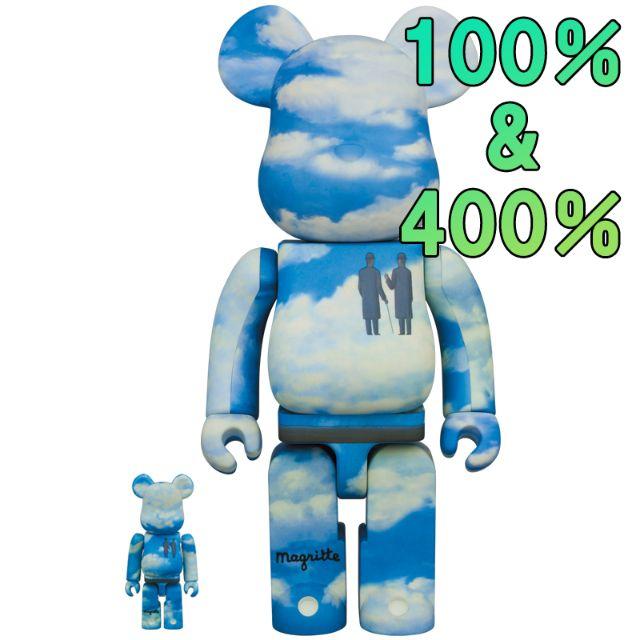 即納 BE@RBRICK 100% & 400% Ren Magritte