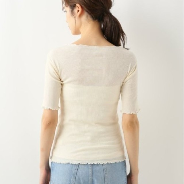 IENA(イエナ)のBaserange Pama 3/4 Rib カットソー トップス Tシャツ  レディースのトップス(Tシャツ(半袖/袖なし))の商品写真