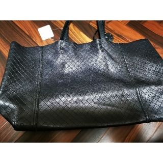 ボッテガヴェネタ(Bottega Veneta)のボッテガヴェネタ　イントレッチオミラージュ　トートバッグ　ブラック(トートバッグ)