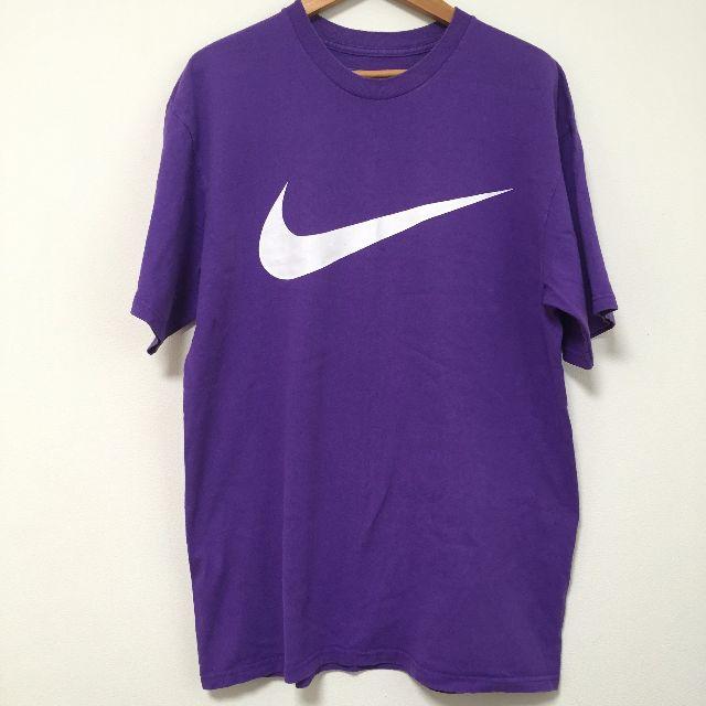 NIKE(ナイキ)のUSED NIKE Tシャツ ムラサキ レディースのトップス(Tシャツ(半袖/袖なし))の商品写真