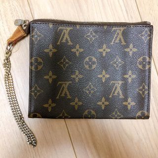 ルイヴィトン(LOUIS VUITTON)のルイヴィトン　ファスナー壊れたポーチ(ポーチ)