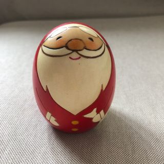 イセタン(伊勢丹)のチビたろ様専用 卯三郎こけし サンタクロース🎅🎄(彫刻/オブジェ)