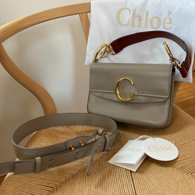 Chloe(クロエ)のクロエ　Cシー　ショルダーバッグ　梅子様専用⭐︎ レディースのバッグ(ショルダーバッグ)の商品写真