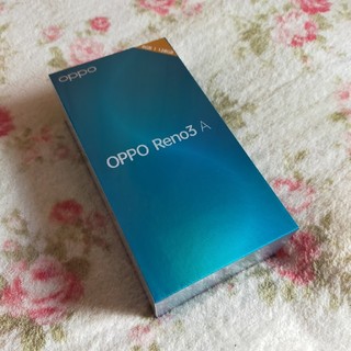 新品未開封 OPPO reno3 A　ホワイト