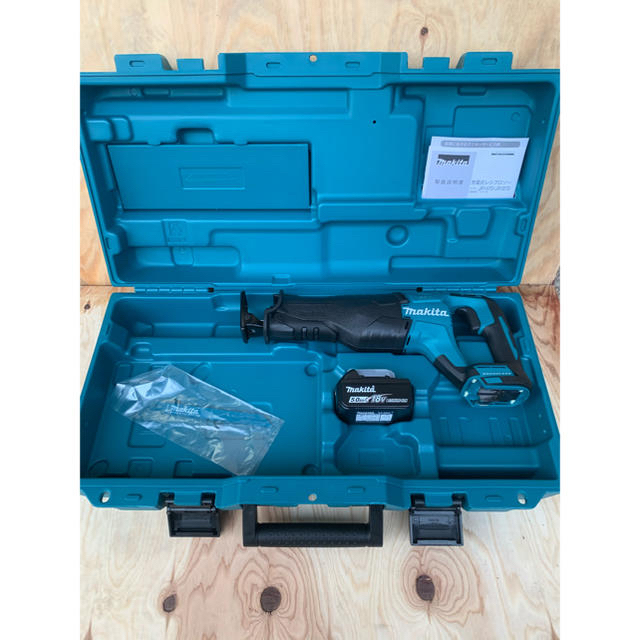 マキタ makita 18vレシプロソーJR187DZK+5.0Ahバッテリー付マックス