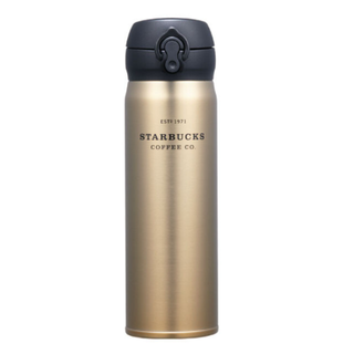 スターバックスコーヒー(Starbucks Coffee)の★韓国スタバ★韓国限定★JNLゴールドヘリテージサーモス魔法瓶タンブラー(タンブラー)