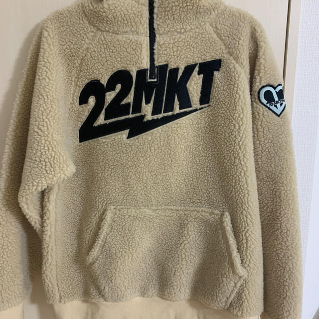 22market teddy hoodie の通販 by gnm's shop｜ラクマ