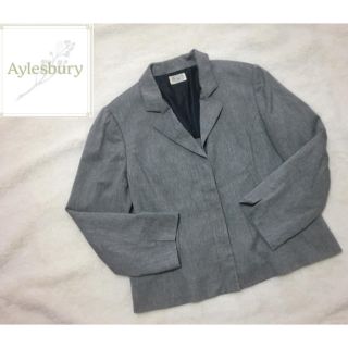 アリスバーリー(Aylesbury)の⭐︎Aylesbury テーラード  綿　リネン混  LL  大きいサイズ(テーラードジャケット)