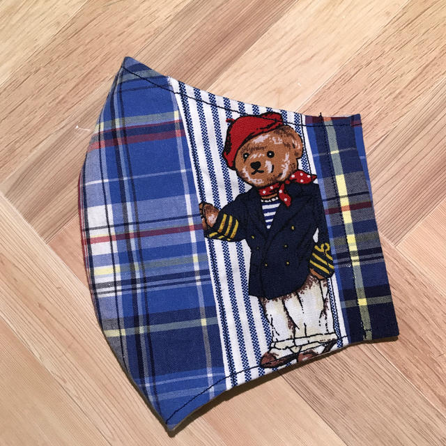 POLO RALPH LAUREN(ポロラルフローレン)のラルフローレン　ポロベア　インナーマスク ハンドメイドのハンドメイド その他(その他)の商品写真