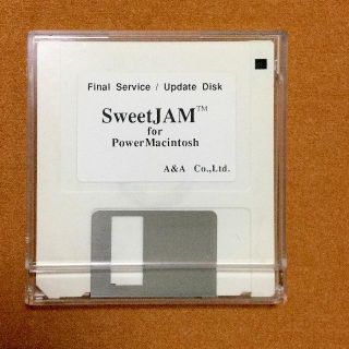 アップル(Apple)の[Mac用／希少・珍品] A&A SweetJAM / 2DD  FD(PC周辺機器)