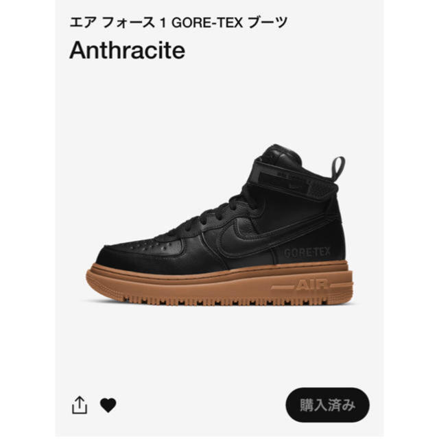 込み】NIKE GORE-TEX 30.0スニーカー