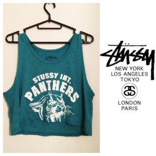 ステューシー(STUSSY)の★美品★虎のSTUSSYショートタンク(タンクトップ)