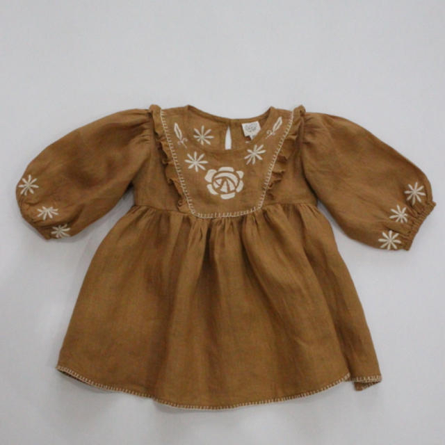 Caramel baby&child (キャラメルベビー&チャイルド)の新品　Apolina ワンピース　2-3y キッズ/ベビー/マタニティのキッズ服女の子用(90cm~)(ワンピース)の商品写真