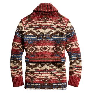 新品*RRL*ハンドニット ランチ カーディガン*XS* ダブルアールエル