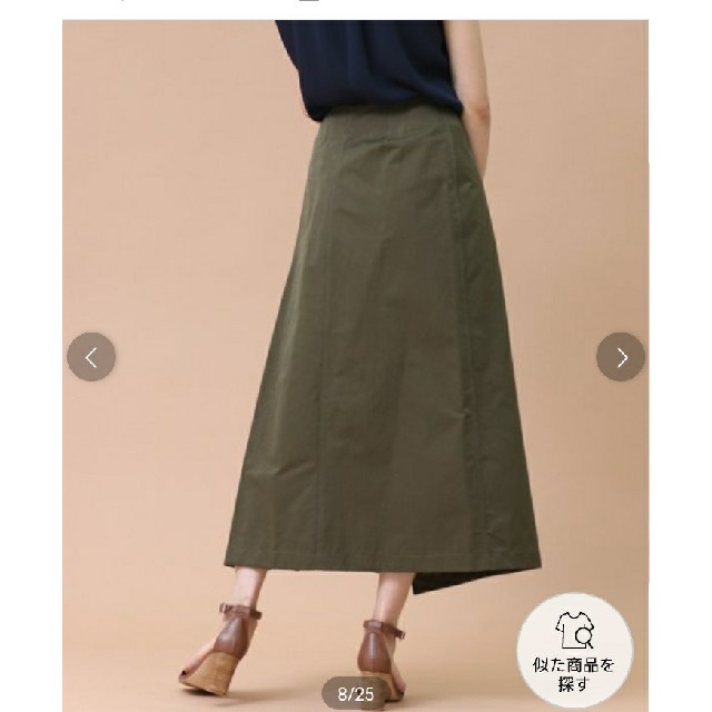 AuieF(アウィーエフ)のグレディブリリアン ロングスカート レディースのスカート(ロングスカート)の商品写真