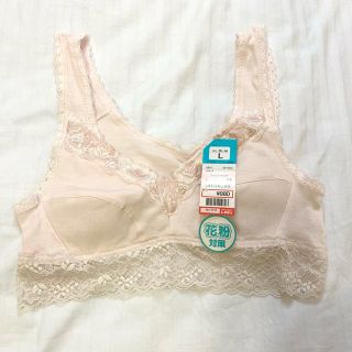 シマムラ(しまむら)の新品未使用❤︎ノンワイヤーノーパッドブラ❤︎Lサイズ❤︎送料込み(ブラ)