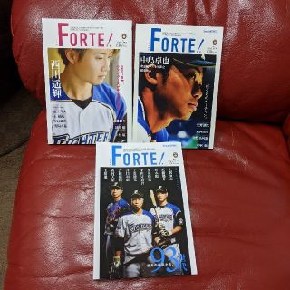 ホッカイドウニホンハムファイターズ(北海道日本ハムファイターズ)のフォルテ　FORTE!　 3冊(趣味/スポーツ)