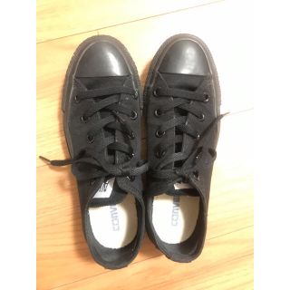 コンバース(CONVERSE)のコンバース　黒(スニーカー)