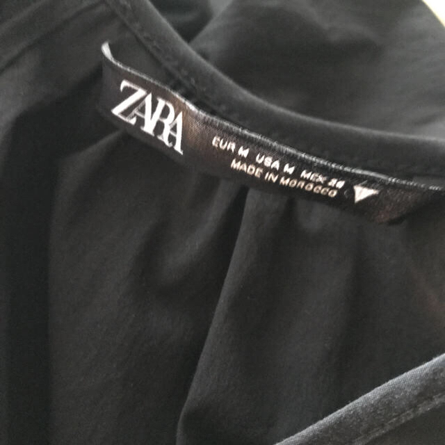 ZARA(ザラ)のZARA バルーンスリーブワンピース レディースのワンピース(ひざ丈ワンピース)の商品写真