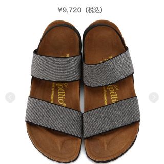 ビルケンシュトック(BIRKENSTOCK)の正規証明書あり！ 38カテリーナ 黒(サンダル)