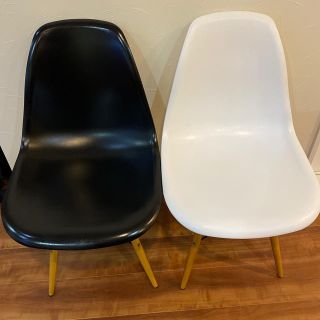 イームズ(EAMES)の椅子　イームズチェア　ダイニングチェア　2点セット(ダイニングチェア)