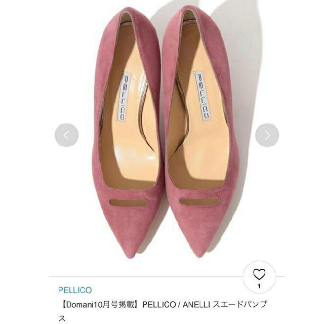 セールの通販激安 PELLICO ペリーコ☆ANELLI ANDREA☆6.5㎝ヒール