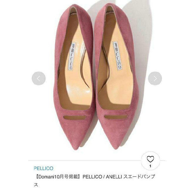 未使用品 PELLICO/ペリーコ ANELLI ANDREA パンプス-