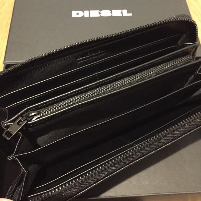 DIESEL(ディーゼル)の【新品】DIESEL ディーゼル メンズ 牛革 長財布 革財布 プレゼントにも◎ メンズのファッション小物(長財布)の商品写真