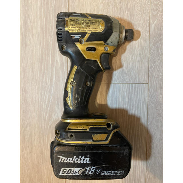 Makita(マキタ)のマキタ インパクト TD148 100周年限定モデル バッテリーセット スポーツ/アウトドアの自転車(工具/メンテナンス)の商品写真