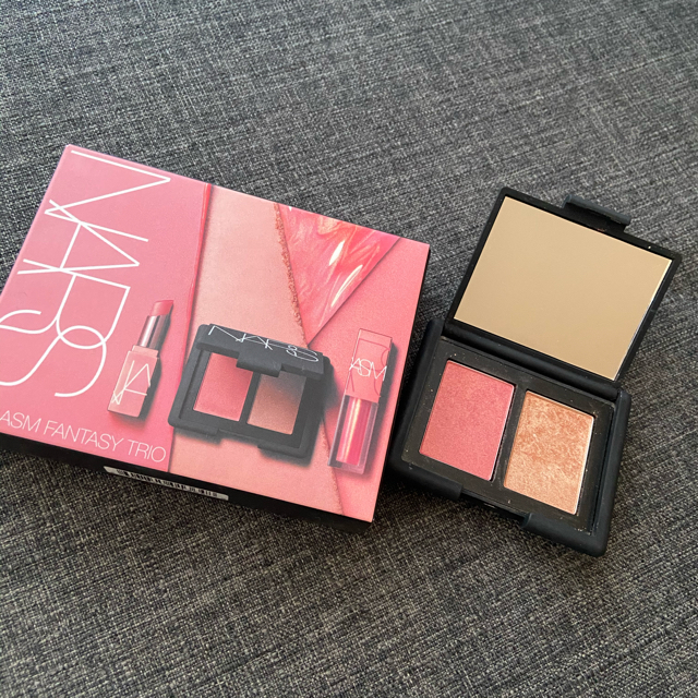 NARS(ナーズ)の【美品、箱付き】NARS ブラッシュ4013N ORGASM ＆ ハイライト コスメ/美容のベースメイク/化粧品(チーク)の商品写真