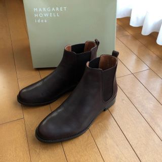 マーガレットハウエル(MARGARET HOWELL)の新品＊Margaret Howell idea  サイドゴアショートブーツ(ブーツ)