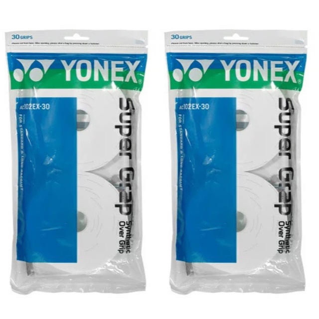 YONEXヨネックスウエットスーパーグリップテープ 白 ３０本×２ 新品未使用 その他