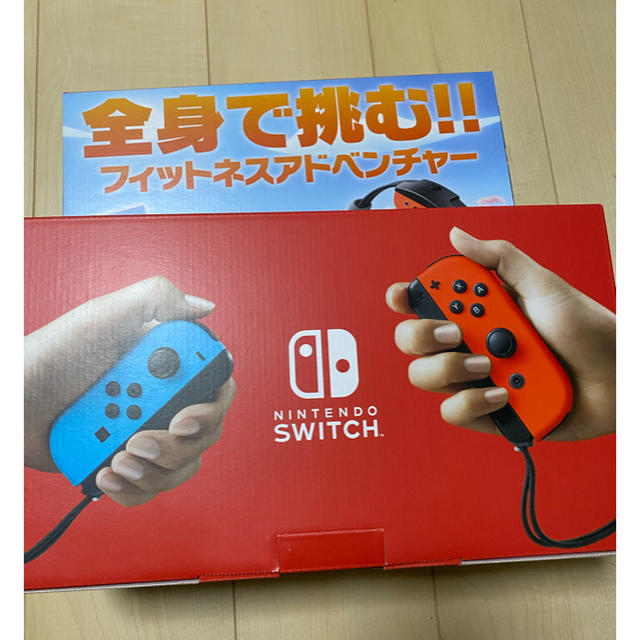 Nintendo Switch(ニンテンドースイッチ)の任天堂スイッチ　本体　リングフィットアドベンチャー セット エンタメ/ホビーのゲームソフト/ゲーム機本体(家庭用ゲーム機本体)の商品写真