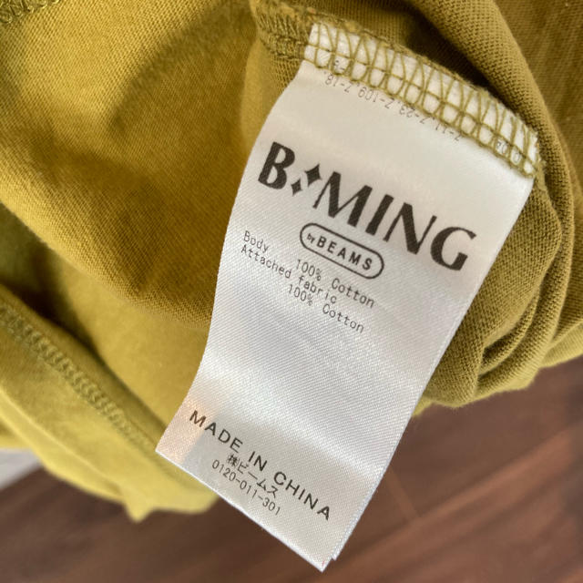 B:MING LIFE STORE by BEAMS(ビーミング ライフストア バイ ビームス)のビームス　トップス カットソー　130サイズ　女の子 キッズ/ベビー/マタニティのキッズ服女の子用(90cm~)(Tシャツ/カットソー)の商品写真