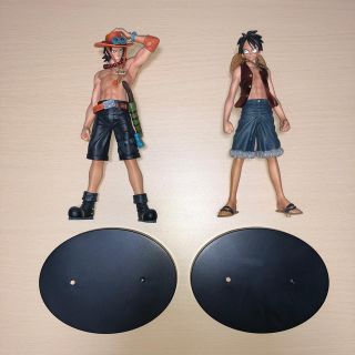 バンプレスト(BANPRESTO)のグランドラインメン　vol.1 ルフィ＆エースセット(フィギュア)