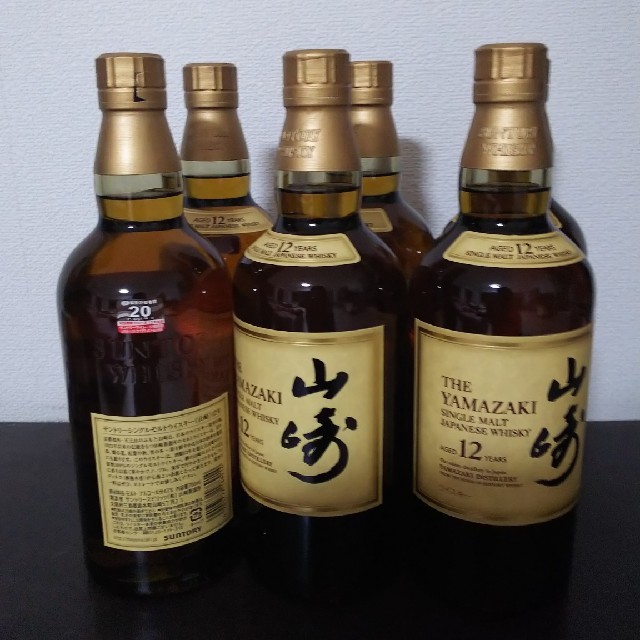 海外輸入】 サントリー - 山崎12年 6本セット ウイスキー