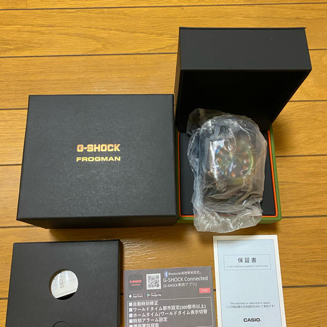 G-SHOCK(ジーショック)のG-SHOCK gwf-a1000brt-1ajr タグ付き 新品 フロッグマン メンズの時計(腕時計(デジタル))の商品写真