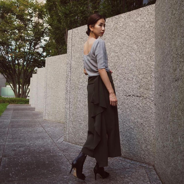 rienda(リエンダ)の【yuyu様専用】フリルタイトスカート レディースのスカート(ロングスカート)の商品写真