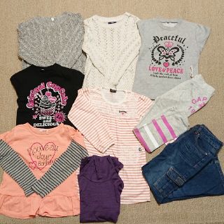 ギャップキッズ(GAP Kids)の130 セット 女の子 まとめ売り(Tシャツ/カットソー)