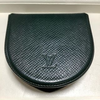 ルイヴィトン(LOUIS VUITTON)のルイヴィトン　コインケース　キュベット 緑 財布(コインケース/小銭入れ)