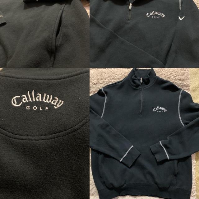 Callaway Golf(キャロウェイゴルフ)のcallaway golf レディース　トレーナーLLサイズ スポーツ/アウトドアのゴルフ(ウエア)の商品写真