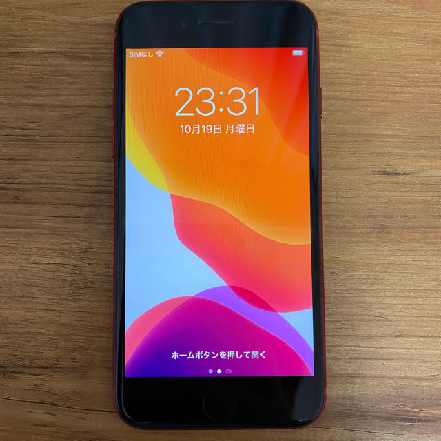 iPhone8 RED 64GB SIMフリースマートフォン/携帯電話