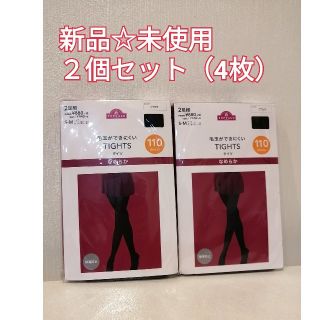 ユニクロ(UNIQLO)の新品⭐未使用　4枚セット　ブラック　タイツ  110デニール   サイズ S〜M(タイツ/ストッキング)