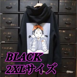 カーハート(carhartt)の古塔つみ  over print pop art hoodie パーカーフード(パーカー)