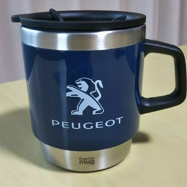 thermo mug(サーモマグ)のプジョー マグカップ エンタメ/ホビーのコレクション(ノベルティグッズ)の商品写真