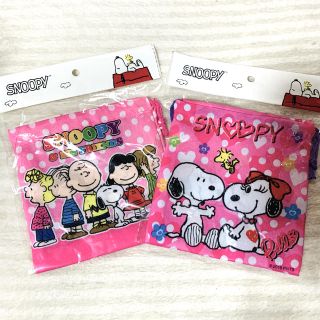 ピーナッツ(PEANUTS)のスヌーピーの巾着袋　セット(ランチボックス巾着)