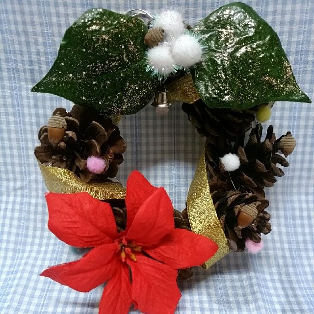 松ぼっくりのクリスマスリース2 ハンドメイドの通販 By さゆこねこ S Shop ラクマ 松ぼっくりのクリスマスリース2 ハンドメイドの通販 By さゆこねこ S Shop ラクマ