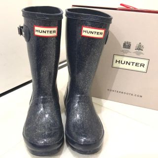 ハンター(HUNTER)のハンター💙レインブーツ　15cm(長靴/レインシューズ)