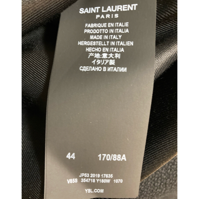 Saint テディジャケット サイズ44 2020AWの通販 by ブランド専門[特別価格][美品多数]｜サンローランならラクマ Laurent - サンローラン 日本製定番